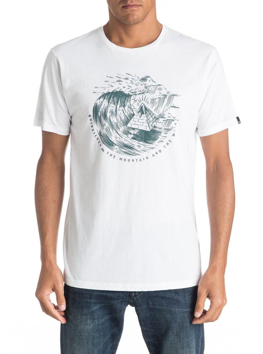 Футболка мужская Quiksilver, цвет: белый. EQYZT04323-WBB0. Размер XXL (54/56)EQYZT04323-WBB0 Футболка мужская Quiksilver, цвет: белый. EQYZT04323-WBB0. Размер XXL (54/56)EQYZT04323-WBB0Мужская футболка Quiksilver изготовлена из качественного натурального материала. Модель выполнена с круглой горловиной и короткими рукавами.