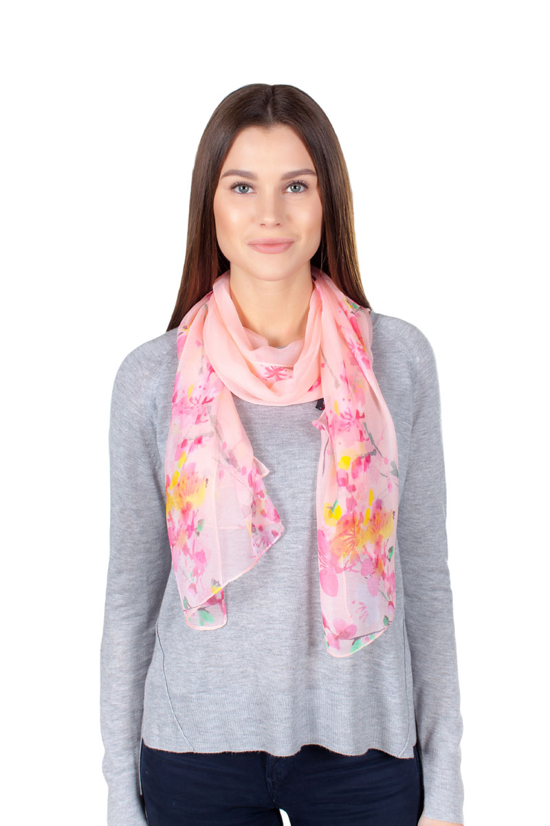 Шарф женский Sophie Ramage, цвет: розовый. YY-11708-15. Размер 50 см х 160 смYY-11708-15 Шарф женский Sophie Ramage, цвет: розовый. YY-11708-15. Размер 50 см х 160 смYY-11708-15Стильный шарфик Sophie Ramage изготовлен из качественной смесовой ткани. Изделие оформлено оригинальным принтом.