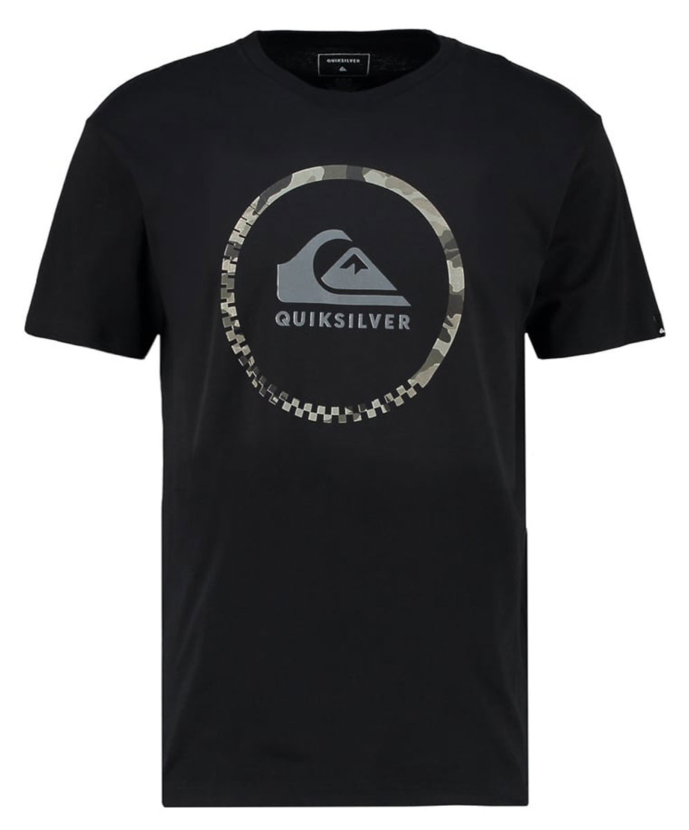 Футболка мужская Quiksilver, цвет: черный. EQYZT04285-KVJ0. Размер L (52)EQYZT04285-KVJ0 Футболка мужская Quiksilver, цвет: черный. EQYZT04285-KVJ0. Размер L (52)EQYZT04285-KVJ0Мужская футболка Quiksilver изготовлена из качественного материала. Модель выполнена с круглой горловиной и короткими рукавами.