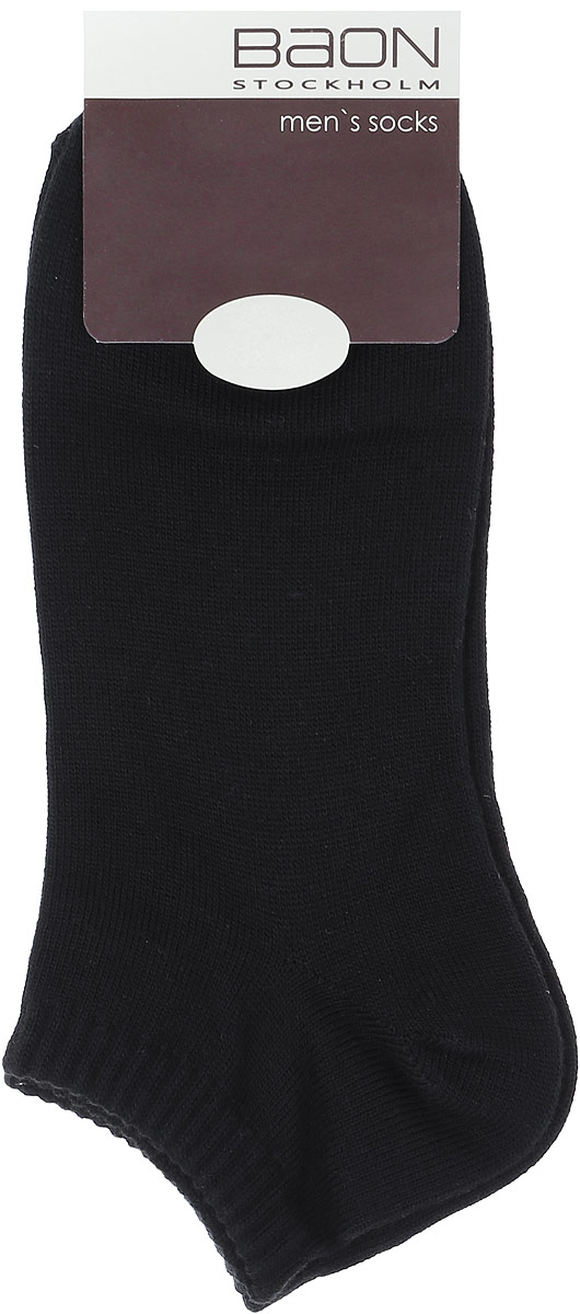 Носки мужские Baon, цвет: черный. B897008. Размер 27 (40/42)B897008_Black Носки мужские Baon, цвет: черный. B897008. Размер 27 (40/42)B897008_BlackМужские носки Baon изготовлены из высококачественного хлопка с добавлением акрила и полиэстера. Укороченные носки имеют эластичную резинку, которая надежно фиксирует их на ноге.