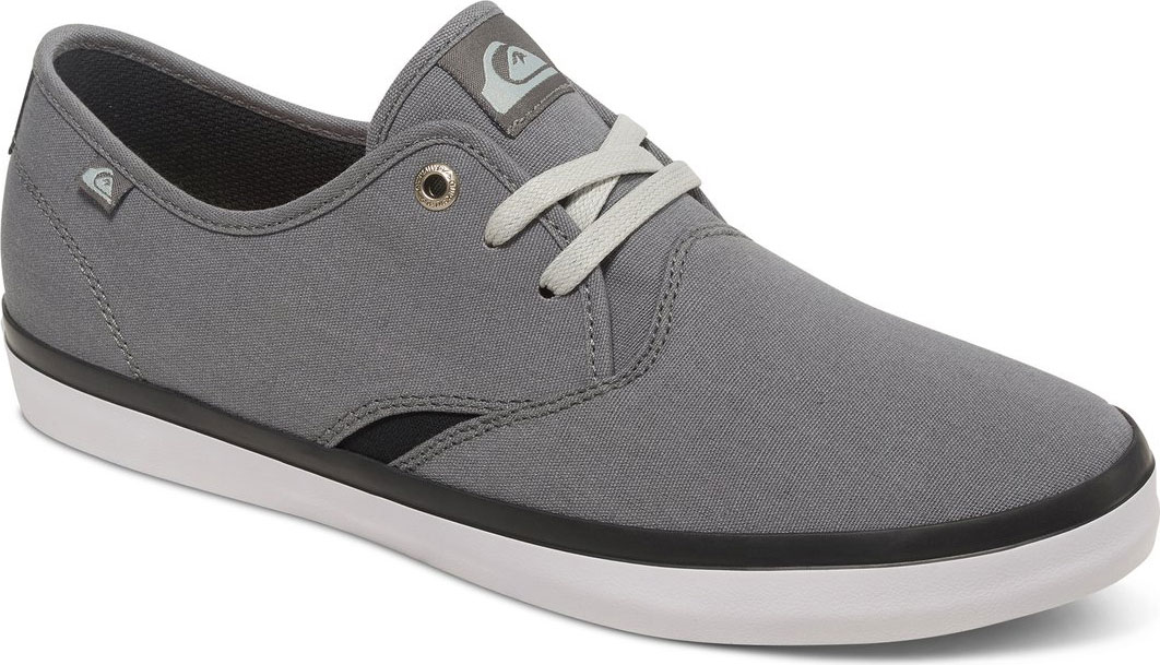 Кеды мужские Quiksilver Shorebreak, цвет: серый. AQYS300027-XSKW. Размер 11 (44)AQYS300027-XSKW Кеды мужские Quiksilver Shorebreak, цвет: серый. AQYS300027-XSKW. Размер 11 (44)AQYS300027-XSKWСтильные мужские кеды Quiksilver, гарантируют удобство и комфорт вашим ногам. Модель из текстиля на шнуровке, оформлена сверху декоративными металлическими люверсами. Многослойная стелька с поддержкой подъема стопы. Цепкая и упругая подошва Quiksilver с рисунком протектора «елочкой». Данная модель прекрасно сможет подчеркнуть ваш индивидуальный стиль.