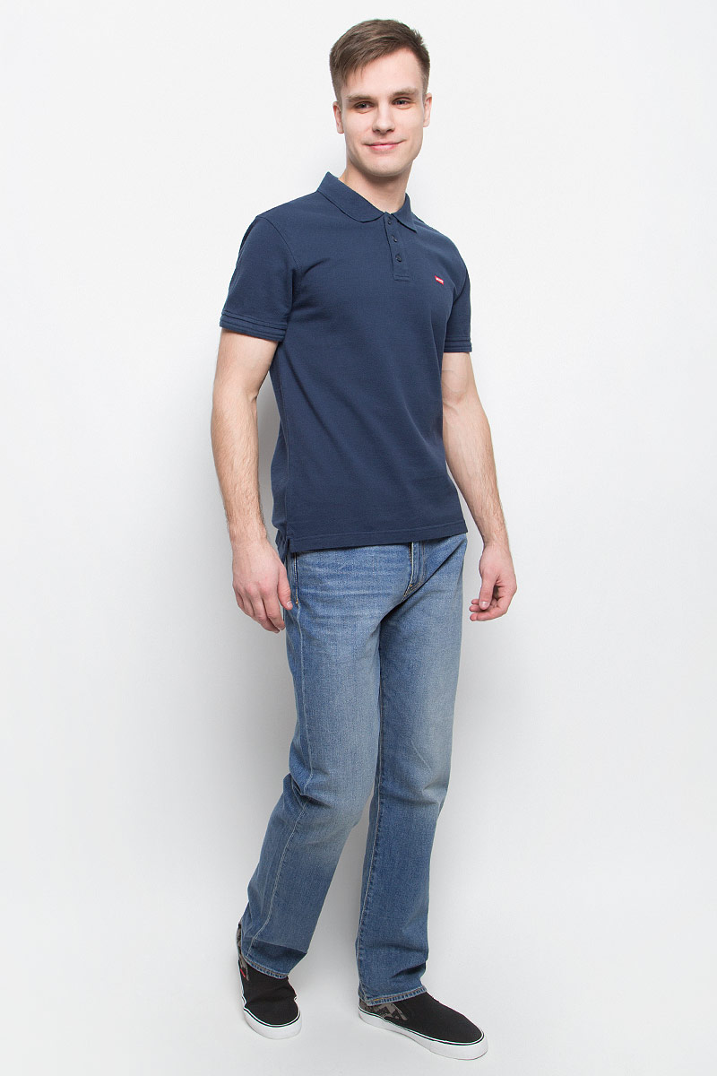 Джинсы мужские Levis® 504, цвет: синий. 2999005520. Размер 31-34 (46/48-34)2999005520 Джинсы мужские Levis® 504, цвет: синий. 2999005520. Размер 31-34 (46/48-34)2999005520Джинсы Levis, выполненные из хлопка и эластана, оформлены фирменными нашивками и прострочкой. Прямая модель с заниженной посадкой имеет гульфик с молнией и пуговицей. Джинсы оснащены втачными карманами спереди и накладными карманами сзади. На поясе расположены шлевки для ремня.