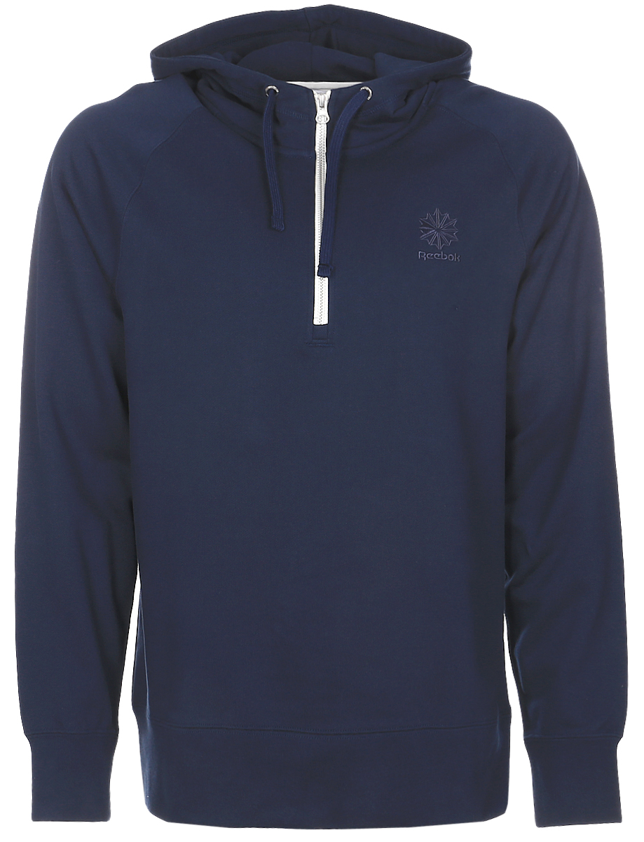 Толстовка мужская Reebok Cc Ft Hz Hoody, цвет: синий. AY1206. Размер XL (56/58)AY1206 Толстовка мужская Reebok Cc Ft Hz Hoody, цвет: синий. AY1206. Размер XL (56/58)AY1206Мужская толстовка Reebok Cc Ft Hz Hoody выполнена из высококачественного материала. Манжеты и нижний край в рубчик дадут полную уверенность, а классический логотип позволит продемонстрировать приверженность бренду и активному образу жизни. Короткая удобная молния для вентиляции. Модель прекрасно подойдет для тренировок в прохладную погоду.