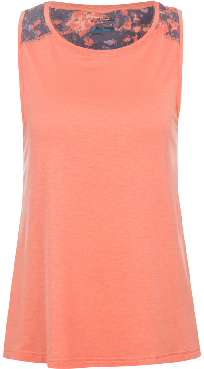 Майка женская Columbia Emanating Light Tank T-shirt, цвет: оранжевый. 1710841-867. Размер XS (42)1710841-867 Майка женская Columbia Emanating Light Tank T-shirt, цвет: оранжевый. 1710841-867. Размер XS (42)1710841-867Великолепная женская майка Columbia выполнена с округлым вырезом горловины. Модель выполнена из качественного смесового материала. Благодаря эластану в составе ткань тянется в 4-х направлениях, что позволяет изделию идеально сидеть по фигуре, при этом не сковывая движения. Отличный вариант на каждый день и для активного отдыха.