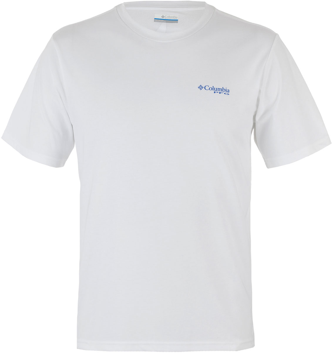 Футболка мужская Columbia PFG Shoreline Slam II SS T-shirt, цвет: белый. 1717161-100. Размер M (46/48)1717161-100 Футболка мужская Columbia PFG Shoreline Slam II SS T-shirt, цвет: белый. 1717161-100. Размер M (46/48)1717161-100Футболка Columbia - оптимальный вариант для активного отдыха и повседневного использования. Модель выполнена из смеси хлопка и полиэстера, обеспечивает максимально комфортные ощущения во время использования, быстро сохнет и не мнется.