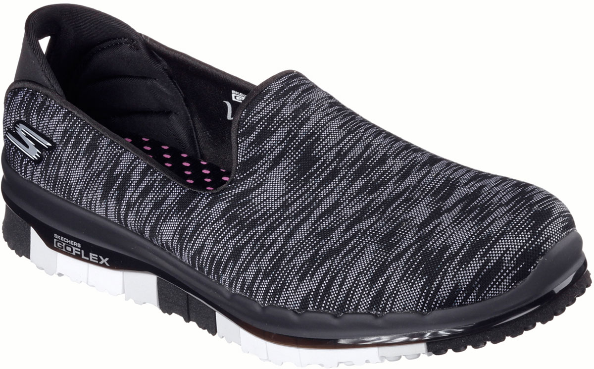 Кроссовки женские Skechers Go Flex-Ability, цвет: черный, белый. 14015-BKW. Размер 7,5 (38,5)14015-BKW Кроссовки женские Skechers Go Flex-Ability, цвет: черный, белый. 14015-BKW. Размер 7,5 (38,5)14015-BKWСтильные легкие женские кроссовки Skechers подходят как для занятий спортом, так и для повседневных прогулок. Верх модели выполнен из дышащего текстиля. Внутренняя отделка исполнена из мягкого текстиля. Гибкая анатомическая подошва имеет рельефный протектор, который обеспечивает надежное сцепление с поверхностью.В таких кроссовках вашим ногам будет комфортно и уютно. Они подчеркнут ваш стиль и индивидуальность!