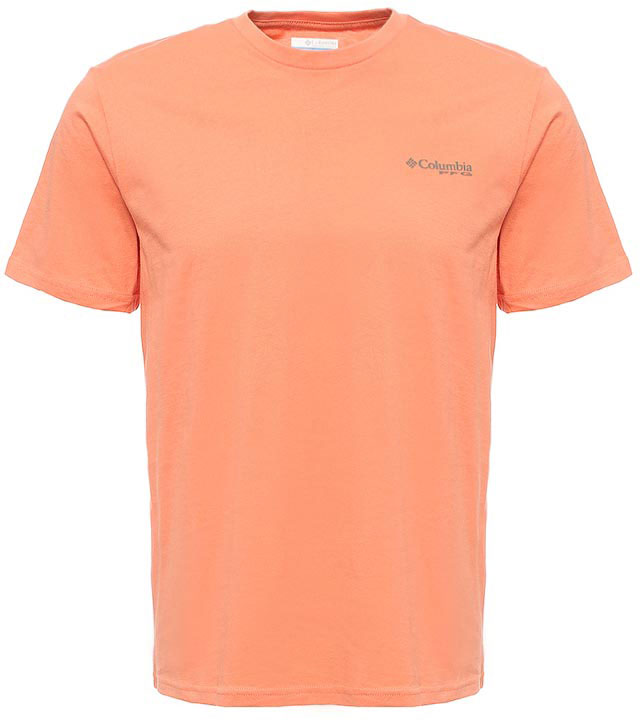 Футболка мужская Columbia PFG Tools Elements SS T-shirt, цвет: оранжевый. 1717221-801. Размер L (48/50)1717221-801 Футболка мужская Columbia PFG Tools Elements SS T-shirt, цвет: оранжевый. 1717221-801. Размер L (48/50)1717221-801Футболка Columbia - оптимальный вариант для активного отдыха и повседневного использования. Модель выполнена из хлопка, что обеспечивает максимально комфортные ощущения во время использования.