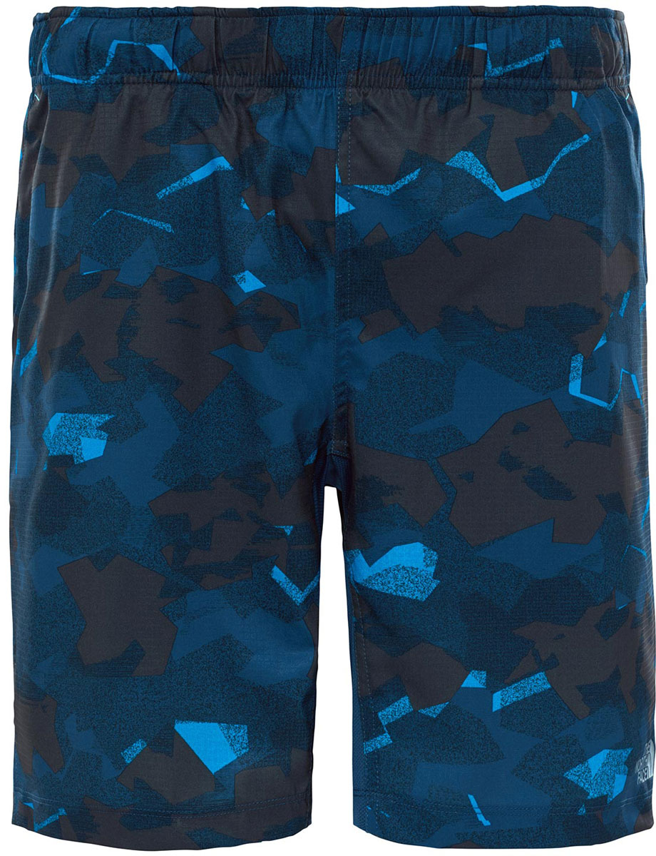 Шорты спортивные мужские The North Face M Ampere Dual Short, цвет: синий, коричневый. T92RTRRFC. Размер L (52)T92RTRRFC Шорты спортивные мужские The North Face M Ampere Dual Short, цвет: синий, коричневый. T92RTRRFC. Размер L (52)T92RTRRFCШорты мужские The North Face изготовлены из качественной ткани. Модель выполнена с широкой резинкой на поясе. Изделие дополнено карманами.