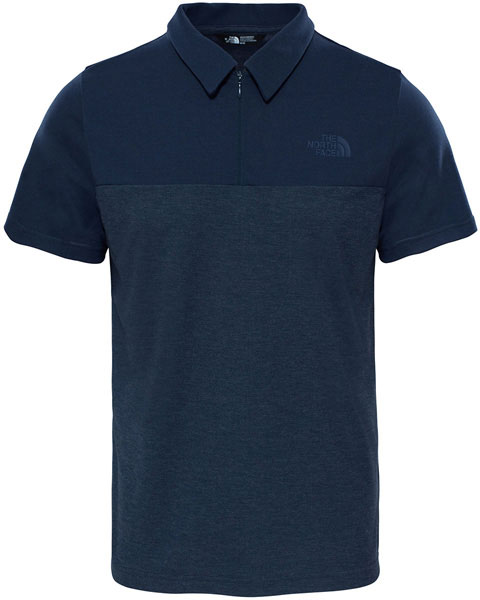 Поло мужское The North Face M S/S Technical Polo, цвет: темно-синий. T0CED3H2G. Размер L (52)T0CED3H2G Поло мужское The North Face M S/S Technical Polo, цвет: темно-синий. T0CED3H2G. Размер L (52)T0CED3H2GСовременная стильная вариация классической рубашки-поло. Это рубашка-поло с коротким рукавом с контрастными цветовыми решениями, созданная из дышащей и быстросохнущей ткани. Модель с отложным воротником застегивается на молнию.