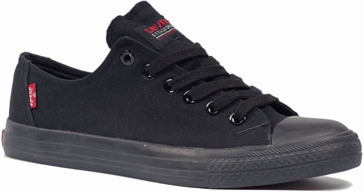 Кеды мужские Levis® Tracker Low, цвет: черный. 226273/733-60. Размер 41226273/733-60 Кеды мужские Levis® Tracker Low, цвет: черный. 226273/733-60. Размер 41226273/733-60Мужские кеды Levis® Tracker Low выполнены из канваса. Подъем оформлен классической плоской шнуровкой и дополнен металлическими люверсами. Модель дополнена логотипом бренда. Подкладка и стелька изготовлены из текстиля. Резиновая подошва оснащена рифлением.