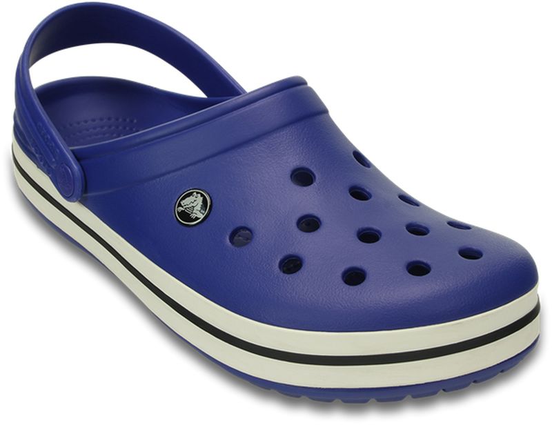 Сабо Crocs Crocband, цвет: синий. 11016-4BE. Размер 9-11 (41/42 )11016-4BE Сабо Crocs Crocband, цвет: синий. 11016-4BE. Размер 9-11 (41/42 )11016-4BEМодные сабо Crocband от Crocs придутся вам по душе. Верх модели выполнен из полимера Croslite с добавлением резины. Благодаря материалу Croslite обувь невероятно легкая, мягкая и удобная. Материал Croslite - бактериостатичен, препятствует появлению неприятных запахов и легок в уходе: быстро сохнет и не оставляет следов на любых поверхностях. Верх модели оформлен отверстиями, которые обеспечивают естественную вентиляцию, подошва - контрастными полосками и названием бренда. Под воздействием температуры тела обувь принимает форму стопы. Пяточный ремешок обеспечивает фиксацию стопы при ходьбе. Рельефная поверхность верхней части подошвы комфортна при движении. Рифленое основание подошвы гарантирует идеальное сцепление с любой поверхностью. Такие сабо - отличное решение для каждодневного использования!Уважаемые клиенты!Обращаем ваше внимание на то, что страной-изготовителем для некоторых размеров и цветов модели может быть Вьетнам.