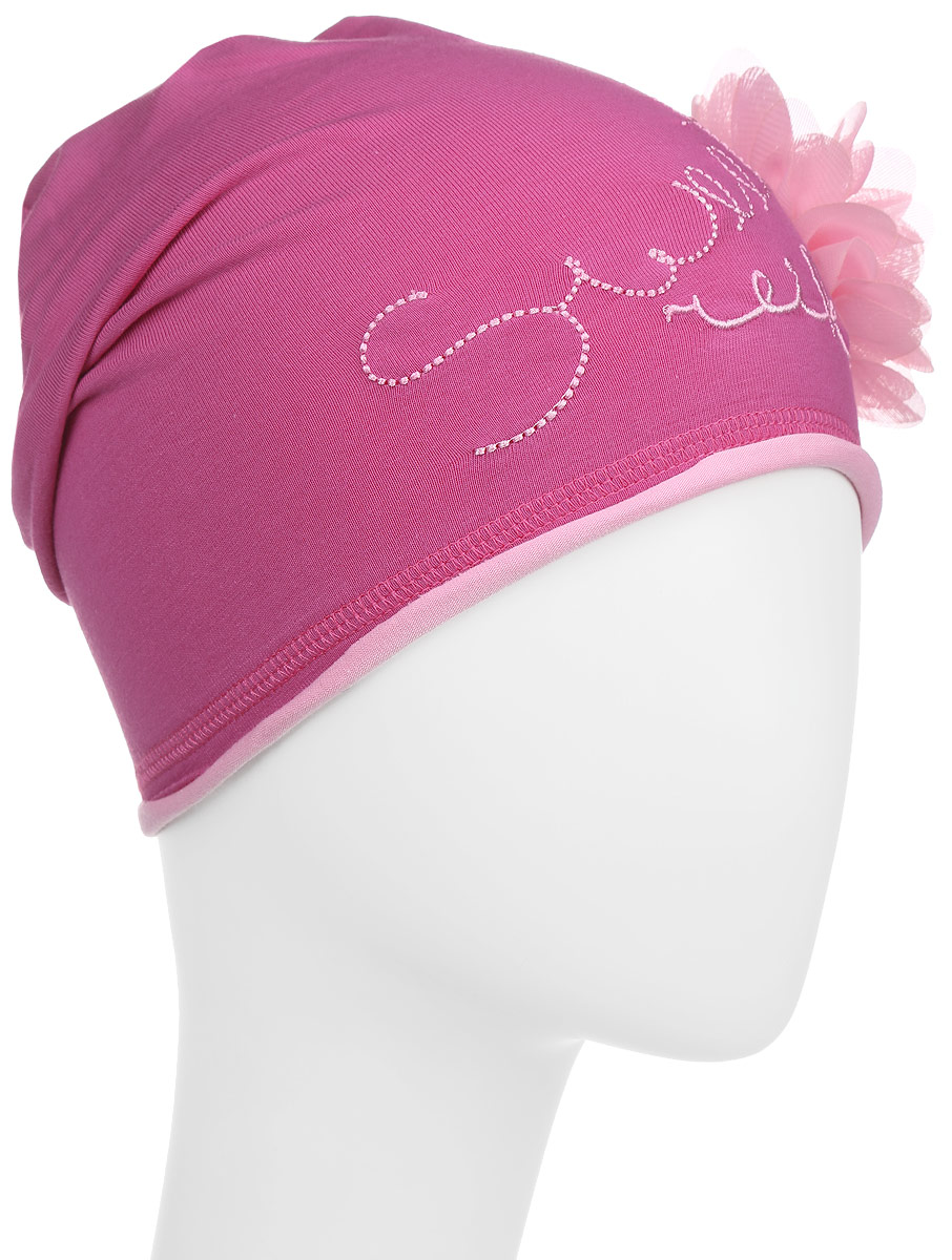 Шапка для девочки Reike Арбуз, цвет: фуксия. RKNSS17-WM1. Размер 52RKNSS17-WM1 fuchsia Шапка для девочки Reike Арбуз, цвет: фуксия. RKNSS17-WM1. Размер 52RKNSS17-WM1 fuchsiaСтильная шапка для девочки Reike Арбуз, изготовленная из качественного материала, отлично впишется в гардероб юной модницы. Модель с имитацией контрастного подклада оформлена эффектным объемным цветком и вышитой надписью Sweet Reike.Уважаемые клиенты!Размер, доступный для заказа, является обхватом головы.