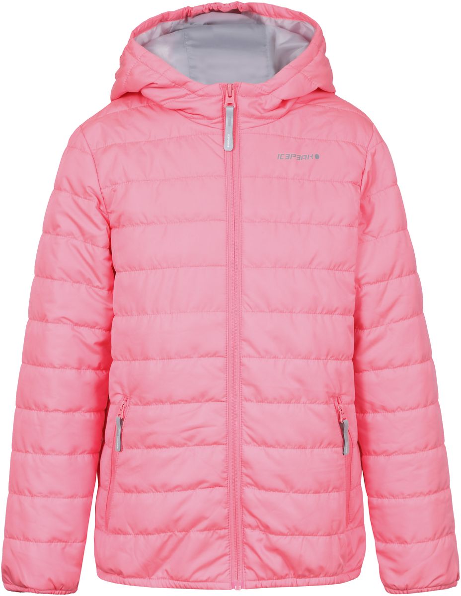 Куртка для девочки Icepeak, цвет: розовый. 750018504IV_887. Размер 164750018504IV_887 Куртка для девочки Icepeak, цвет: розовый. 750018504IV_887. Размер 164750018504IV_887Куртка для девочки Icepeak выполнена из качественного полиэстера. Модель с капюшоном и длинными рукавами застегивается на застежку-молнию. Изделие дополнено двумя врезными карманами на молниях.
