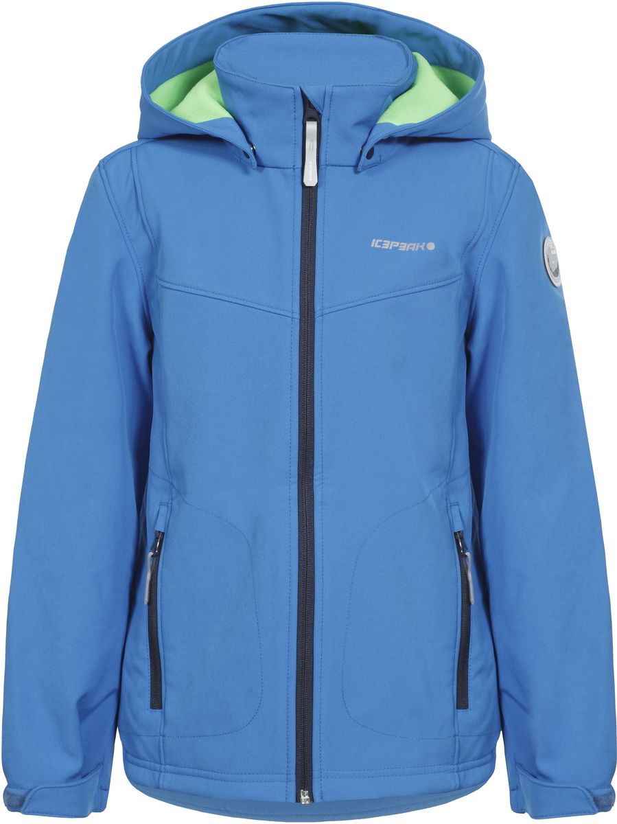 Куртка для мальчика Icepeak, цвет: голубой. 751809682IVT_933. Размер 128751809682IVT_933 Куртка для мальчика Icepeak, цвет: голубой. 751809682IVT_933. Размер 128751809682IVT_933Куртка для мальчика Icepeak выполнена из качественного материала. Модель с длинными рукавами застегивается на застежку-молнию. Изделие дополнено съемным капюшоном и двумя врезными карманами на молниях.