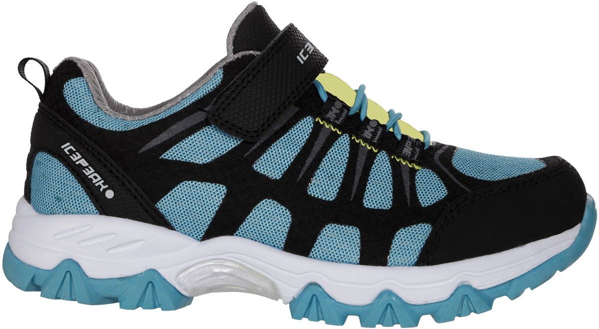 Кроссовки для мальчика Icepeak, цвет: голубой. 772204100IV. Размер 36 (35)772204100IV Кроссовки для мальчика Icepeak, цвет: голубой. 772204100IV. Размер 36 (35)772204100IVКроссовки для мальчиков Icepeak - идеальный вариант для теплой погоды. Модель на шнурках и с ремешком на липучке в верхней части, изготовлена из комбинированной ткани (лайкра, полиуретан, текстильная сетка, резина).