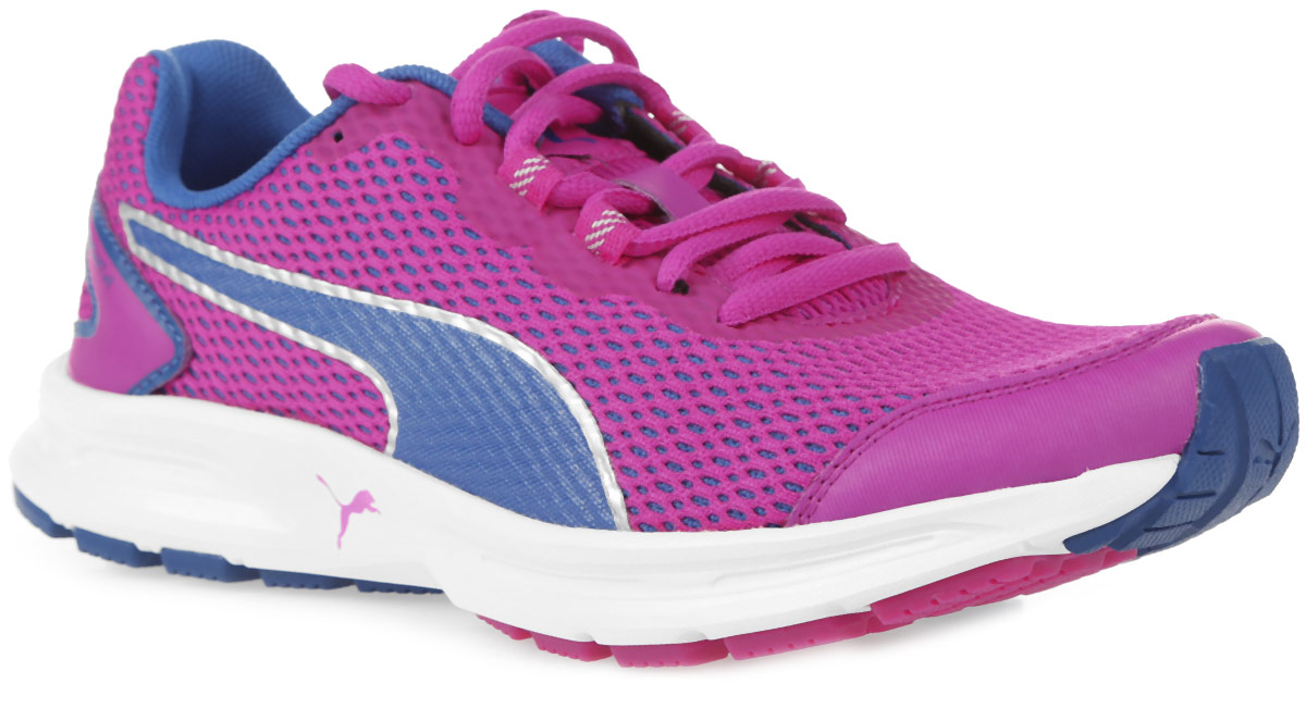 Кроссовки детские Puma Descendant v4 Jr, цвет: розовый. 18911107. Размер 3,5 (35)18911107 Кроссовки детские Puma Descendant v4 Jr, цвет: розовый. 18911107. Размер 3,5 (35)18911107Кроссовки Descendant v4 созданы специально для юных спортсменов, занимающихся разными видами спорта, которые ищут современную беговую обувь. Динамичные и легкие, они являются идеальной моделью для бега. Descendant v4 следуют веяниям дизайна и философии бега ключевой модели Speed Ignite 500. Рельефная поверхность подошвы гарантируют отличное сцепление на любых поверхностях. Традиционная шнуровка вместе с мягким язычком обеспечивает надежную фиксацию ноги.