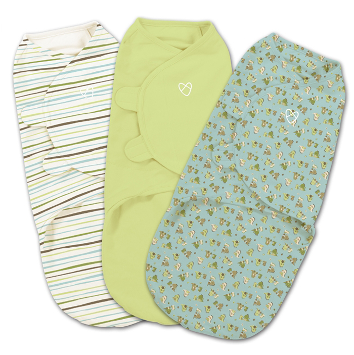 Конверт для новорожденного Summer Infant SwaddleMe на липучке, цвет: белый, голубой, зеленый, 3 шт. 74960. Размер S/M, длина 55 см74960 Конверт для новорожденного Summer Infant SwaddleMe на липучке, цвет: белый, голубой, зеленый, 3 шт. 74960. Размер S/M, длина 55 см74960Мягко облегая, конверт не ограничивает движение ребенка, и в тоже время помогает снизить рефлекс внезапного вздрагивания, благодаря этому сон малыша и родителей будет более крепким. Регулируемые крылья для закрытия конверта выполнены таким образом, что даже самый активный ребенок не сможет распеленаться во время сна. Конверт можно открыть в области ног малыша для легкой смены подгузников - нет необходимости разворачивать детские ручки.