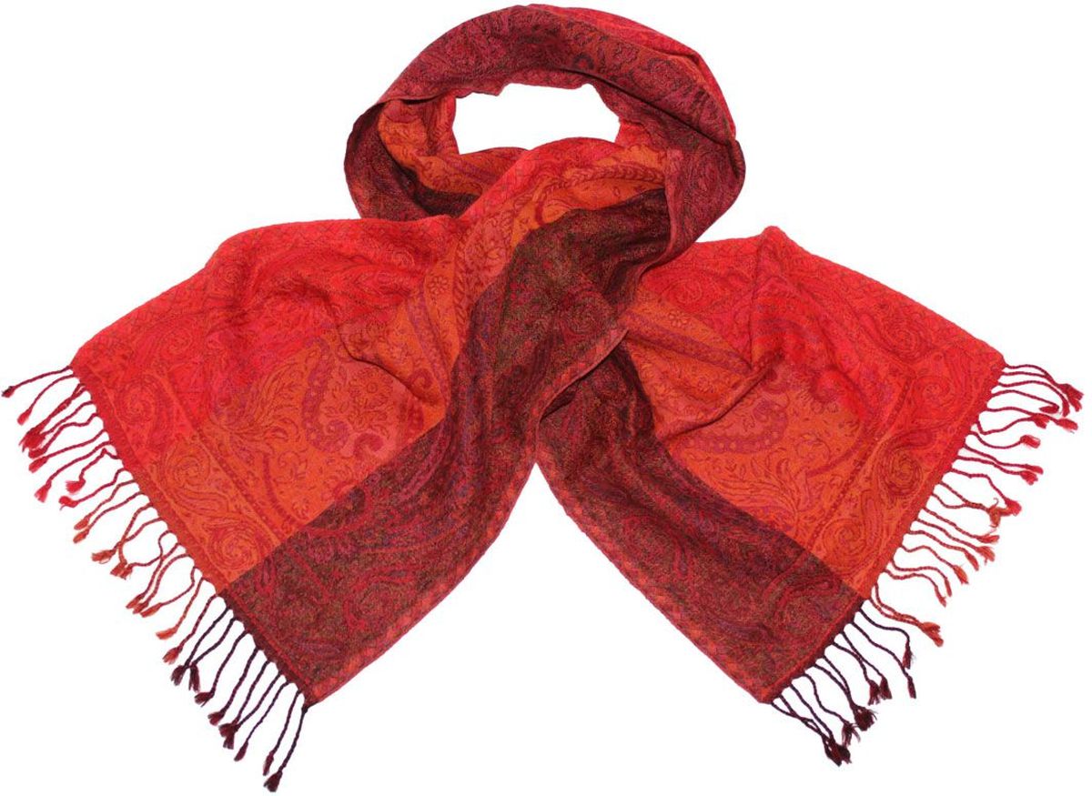 Шарф женский Ethnica, цвет: красный, бордовый. 013275а. Размер 30 см х 160 см013275а Шарф женский Ethnica, цвет: красный, бордовый. 013275а. Размер 30 см х 160 см013275аЖенский шарф Ethnica, изготовленный из 100% шерсти, подчеркнет вашу индивидуальность. Благодаря своему составу, он легкий, мягкий и приятный на ощупь. Изделие декорировано оригинальным принтом и дополнено кисточками.Такой аксессуар станет стильным дополнением к гардеробу современной женщины.