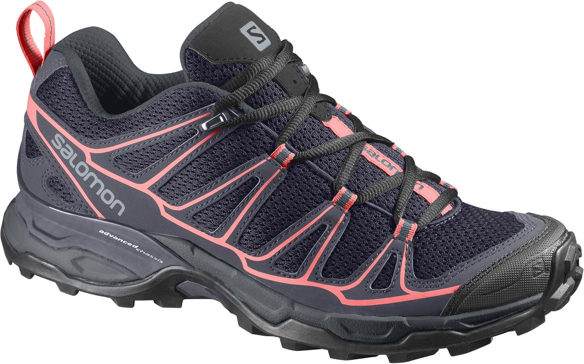 Кроссовки трекинговые женские Salomon X Ultra Prime W, цвет: темно-синий. L39184300. Размер 4,5 (36)L39184300 Кроссовки трекинговые женские Salomon X Ultra Prime W, цвет: темно-синий. L39184300. Размер 4,5 (36)L39184300Женские кроссовки от Salomon - прекрасно дополнят ваш спортивный образ. Модель, выполненная из высококачественного материала, дарит комфорт и легкость во время ходьбы или бегаЭластичная шнуровка надежно фиксирует обувь на ноге. На заднике и язычке,кроссовки декорированы логотипом бренда. Рифленая подошва обеспечит прочное сцепление с любой поверхностью. В таких кроссовках вашим ногам будет комфортно и уютно.