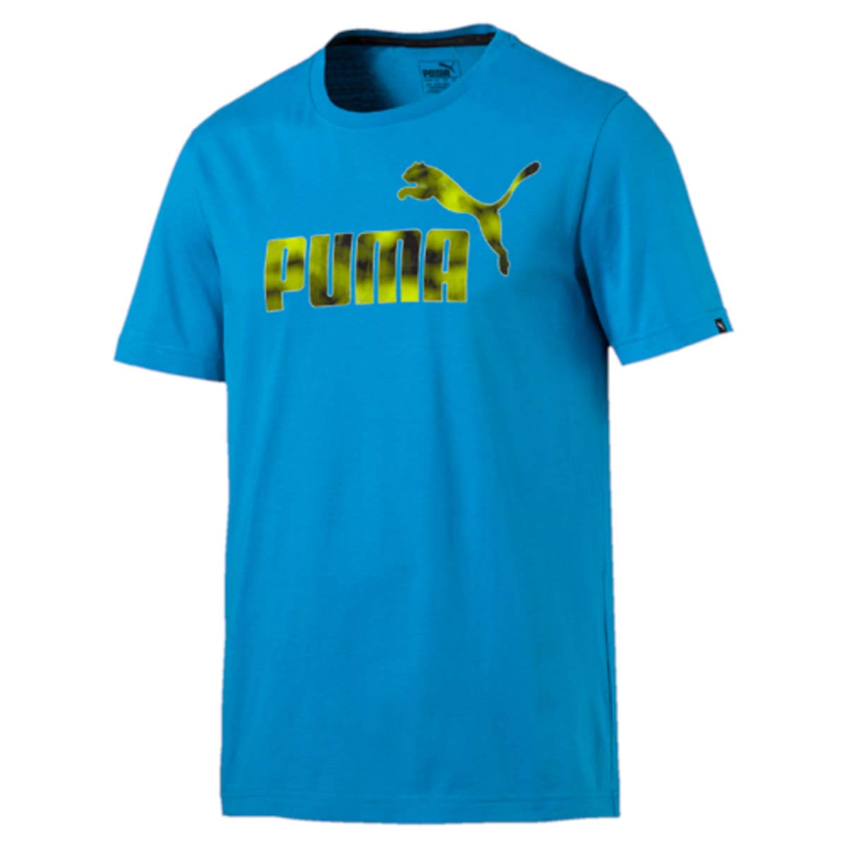 Футболка мужская Puma Hero Tee, цвет: голубой. 83830050. Размер M (48)838300_50 Футболка мужская Puma Hero Tee, цвет: голубой. 83830050. Размер M (48)838300_50Футболка мужская Puma Hero Tee выполнена из тонкого трикотажа. Модель декорирована графическим набивным прорезиненным рисунком и изготовлена из высокофункционального материала dryCELL, который отводит влагу, поддерживает тело сухим и гарантирует максимальный комфорт. Среди других отличительных особенностей изделия - отделка сзади по вороту тесьмой с фирменной символикой и отделка воротника трикотажем в рубчик.
