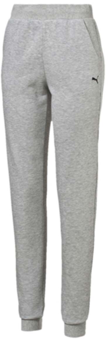 Брюки спортивные женские Puma ESS Sweat Pant TR W, цвет: серый. 83842804. Размер XS (40/42)83842804 Брюки спортивные женские Puma ESS Sweat Pant TR W, цвет: серый. 83842804. Размер XS (40/42)83842804Женские спортивные брюки ESS Sweat Pant TR W полуприлегающего фасона выполнены из хлопка с добавлением полиэстера. Мягкая дышащая ткань обеспечивает естественную терморегуляцию. Мягкий широкий пояс на резинке с внутренней утяжкой не сдавливает и не создает дискомфорт. Манжеты по низу штанин отделаны трикотажем в резинку. Брюки декорированы вышитым логотипом PUMA. Такая модель - универсальный спортивный вариант для занятий как на свежем воздухе, так и в спортзале.