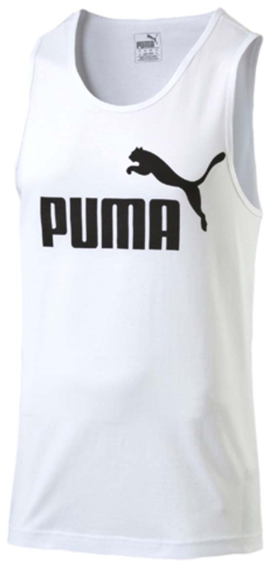Майка мужская Puma ESS No.1 Tank, цвет: белый. 838242_02. Размер L (50/52)838242_02 Майка мужская Puma ESS No.1 Tank, цвет: белый. 838242_02. Размер L (50/52)838242_02Майка ESS No.1 Tank выполнена из хлопка с высокофункциональной технологией dryCELL, которая отводит влагу, поддерживает тело сухим и гарантирует максимальный комфорт. Майка имеет круглый вырез горловины. Модель декорирована крупным прорезиненным логотипом PUMA.