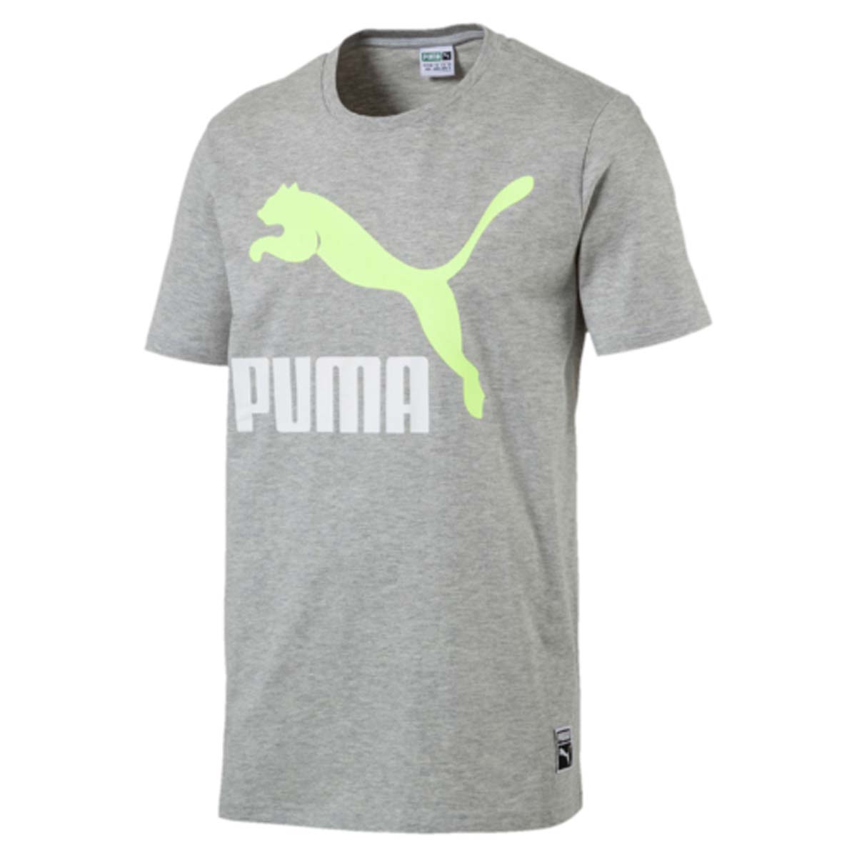 Футболка мужская Puma Archive Logo Tee, цвет: серый. 572392_04. Размер XXL (54/56)572392_04 Футболка мужская Puma Archive Logo Tee, цвет: серый. 572392_04. Размер XXL (54/56)572392_04Футболка Archive Logo Tee изготовлена из 100% хлопка. Модель имеет стандартную посадку, круглый вырез горловины и стандартные короткие рукава. Такая футболка классического полуприлегающего покроя отлично подходит для повседневного ношения. Изделие украшено большим логотипом PUMA на груди.