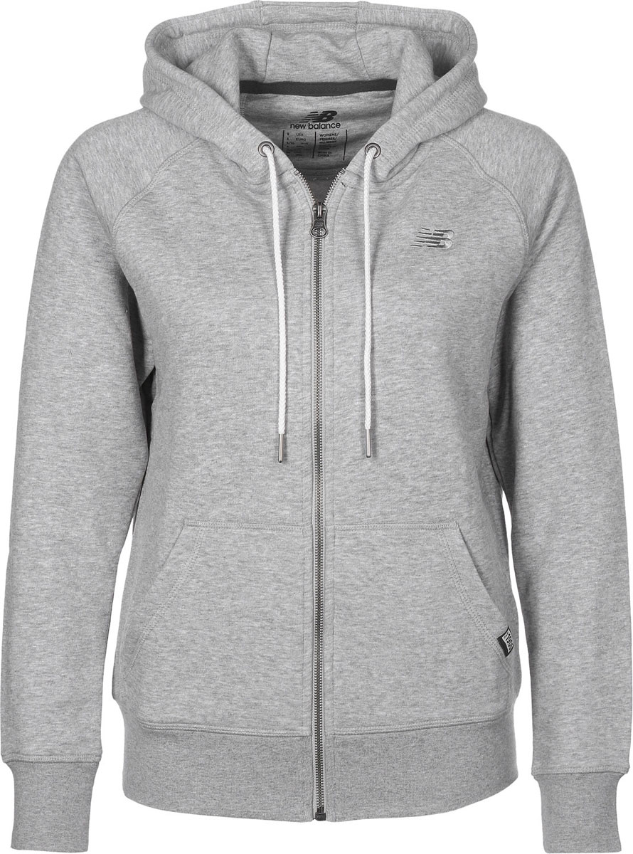 Худи женское New Balance Classic Full Zip Hoody, цвет: серый. WJ63550/AG. Размер XS (42)WJ63550/AG Худи женское New Balance Classic Full Zip Hoody, цвет: серый. WJ63550/AG. Размер XS (42)WJ63550/AGХуди женское Classic Full Zip Hoody отNew Balance выполнена из мягкого трикотажа, махровая внутренняя отделка. Имеет прямой крой, застежка на молнию, рукава-реглан, боковые карманы.