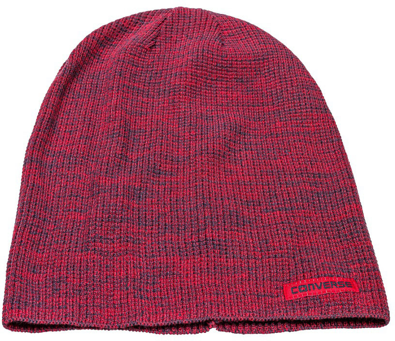 Шапка Converse Twisted Waffle Knit Beanie, цвет: красный. 486420. Размер универсальный486420 Шапка Converse Twisted Waffle Knit Beanie, цвет: красный. 486420. Размер универсальный486420Шапка Converse выполнена из качественного акрила. Модель дополнена нашивкой с названием бренда.