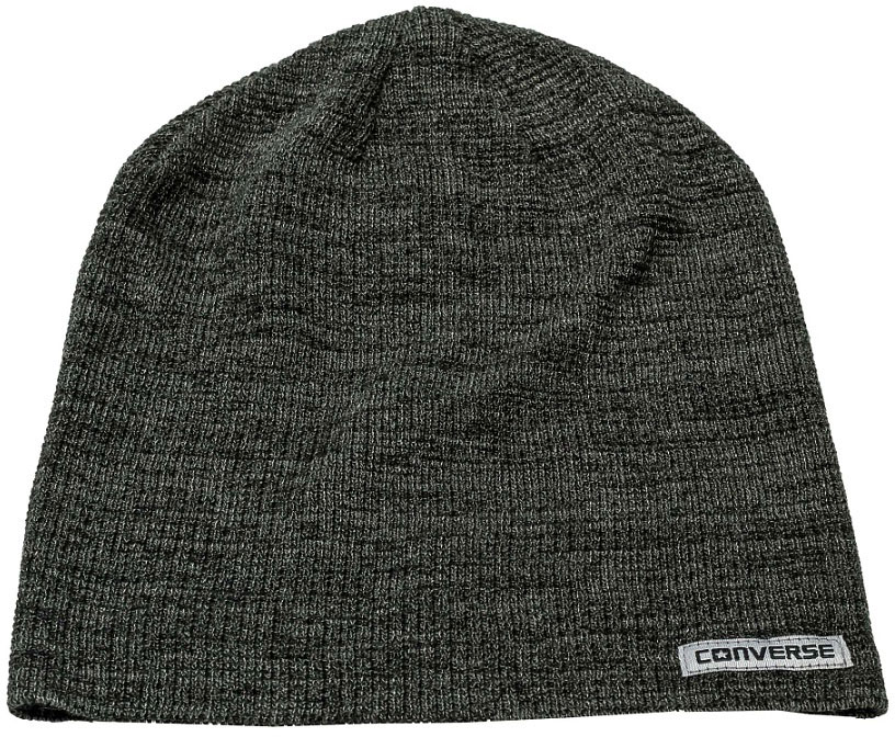Шапка Converse Twisted Waffle Knit Beanie, цвет: черный. 486437. Размер универсальный486437 Шапка Converse Twisted Waffle Knit Beanie, цвет: черный. 486437. Размер универсальный486437Шапка Converse выполнена из качественного акрила. Модель дополнена нашивкой с названием бренда.