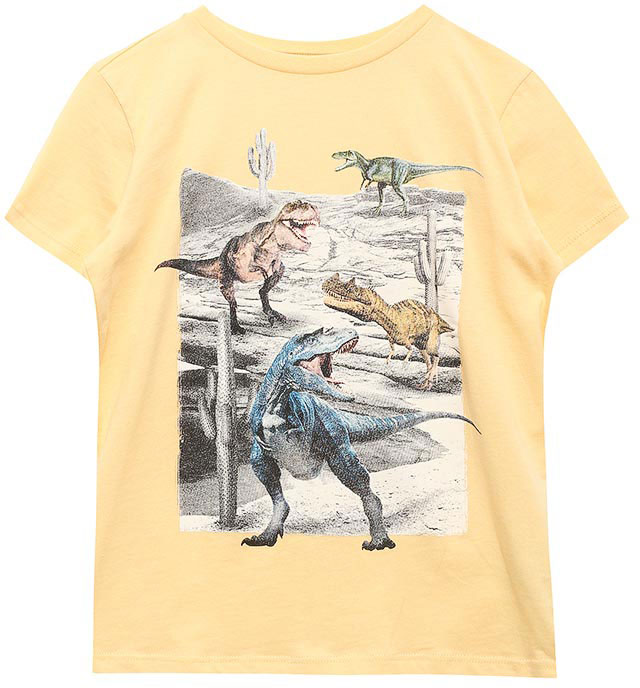 Футболка для мальчика Sela, цвет: светло-желтый. Ts-811/582-7214. Размер 152, 12 летTs-811/582-7214 Футболка для мальчика Sela, цвет: светло-желтый. Ts-811/582-7214. Размер 152, 12 летTs-811/582-7214Стильная футболка для мальчика Sela изготовлена из натурального хлопка и оформлена оригинальным принтом. Воротник дополнен мягкой трикотажной резинкой.Яркий цвет модели позволяет создавать модные образы.