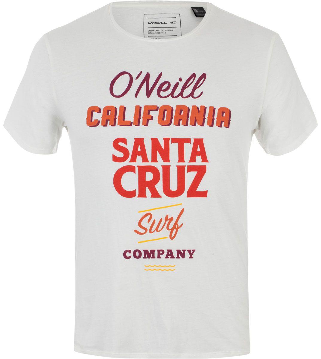 Футболка мужская ONeill Lm Logo Art T-Shirt, цвет: белый. 7A3660-1030. Размер M (48/50)7A3660-1030 Футболка мужская ONeill Lm Logo Art T-Shirt, цвет: белый. 7A3660-1030. Размер M (48/50)7A3660-1030Футболка мужская ONeill выполнена из 100% хлопка. Модель имеет стандартный крой, короткий рукав и круглый вырез горловины. Футболка дополнена надписями.