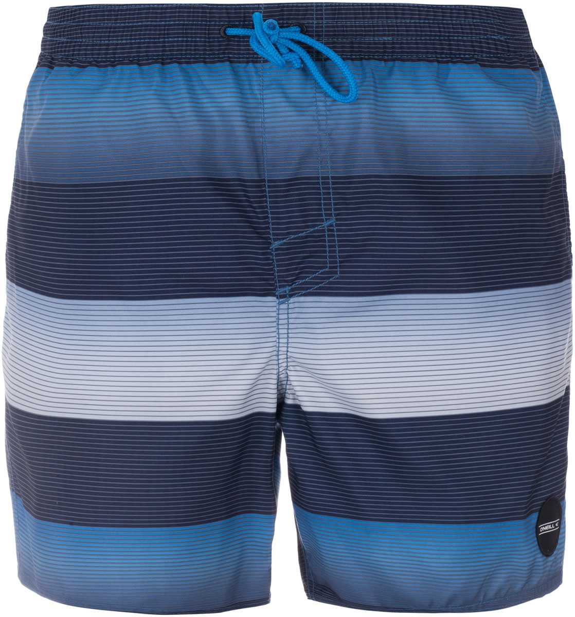Шорты пляжные мужские ONeill Pm Santa Cruz Stripe Shorts, цвет: синий, белый, голубой. 7A3674-5900. Размер L (50/52)7A3674-5900 Шорты пляжные мужские ONeill Pm Santa Cruz Stripe Shorts, цвет: синий, белый, голубой. 7A3674-5900. Размер L (50/52)7A3674-5900Мужские пляжные шорты ONeill выполнены из 100% полиэстера. Технология Hyperdry надежно защищает от влаги, пропускает воздух и позволяет ткани быстро сохнуть. Пояс снабжен эластичной резинкой с затягивающимся шнурком для комфортной посадки. Изделие декорировано принтом в виде полосок.