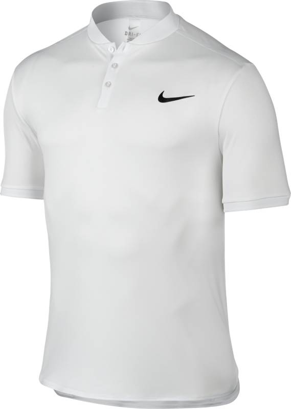 Поло мужское Nike Adv Polo Solid, цвет: белый. 729384-100. Размер M (46/48)729384-100 Поло мужское Nike Adv Polo Solid, цвет: белый. 729384-100. Размер M (46/48)729384-100Мужское поло от Nike выполнено из материала Dri-FIT Max и сетчатой ткани, которые поддерживают комфортную температуру тела и обеспечивают комфорт во время тренировки. Материал Dri-FIT Max эффективно отводит влагу, ускоряя высыхание ткани. Модель с воротником-стойкой и короткими рукавами застегивается спереди на пуговицы. Сетка в зонах повышенного тепловыделения улучшает воздухопроницаемость, материал защищает от ультрафиолетовых лучей.