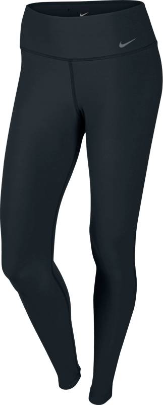 Тайтсы женские Nike Pant, цвет: черный. 548510-010. Размер XL (48/50)548510-010 Тайтсы женские Nike Pant, цвет: черный. 548510-010. Размер XL (48/50)548510-010Тайтсы от Nike, выполненные из эластичного полиэстера, прекрасно подойдут для любых тренировок. Материал с технологией Dri-FIT отводит влагу от тела, оставляя кожу сухой. Широкий эластичный пояс приподнят сзади. Плоские швы визуально подтягивают фигуру.