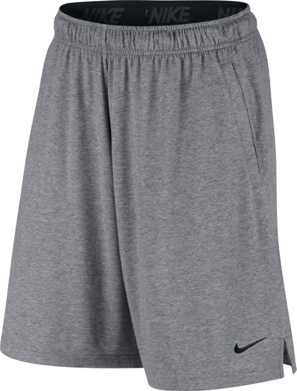 Шорты мужские Nike Nk Short Dri-Fit Cotton, цвет: серый. 842267-091. Размер S (44/46)842267-091 Шорты мужские Nike Nk Short Dri-Fit Cotton, цвет: серый. 842267-091. Размер S (44/46)842267-091Мужские шорты для тренинга Nk Short Dri-Fit Cotton от Nike выполнены из хлопка и полиэстера с влагоотводящей технологией Dri-FIT, которая обеспечивает охлаждение во время жарких тренировок. Шаговый шов, прямоугольная ластовица и разрезы в боковых швах для полной свободы движений. Боковые прорезные карманы не смещаются во время движения.Эластичный пояс с повторяющимся жаккардовым логотипом Nike и внутренним шнурком обеспечивает комфортную посадку и позволяет не отвлекаться от спорта.