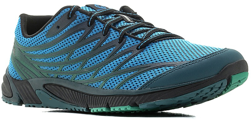 Кроссовки для бега мужские Merrell Bare Access 4, цвет: синий. 37749. Размер 11 (45)37749 Кроссовки для бега мужские Merrell Bare Access 4, цвет: синий. 37749. Размер 11 (45)37749Мужские кроссовки от Merrell предназначены для бега по пересеченной местности. Конструкция модели обеспечивает высокую степень защиты стопы от повреждений. Антибактериальная пропитка подкладки и стельки M Select Fresh препятствует появлению специфического запаха. Вставки TrailProtect во фронтальной части промежуточной подошвы смягчают удары. Промежуточная подошва, выполненная из ультралегкого, прочного и упругого EVA, гарантирует усиленную амортизацию, а мягкие вставки в пяточной и фронтальной части поглощают и смягчают ударную нагрузку. Технология подошвы M Select Grip гарантирует долговечность, специальный рисунок протектора обеспечивает отличное сцепление на разных видах поверхности. Самоочищающийся протектор сконструирован таким образом, чтобы в его элементах не застревали мелкие камни, не удерживалась земля.