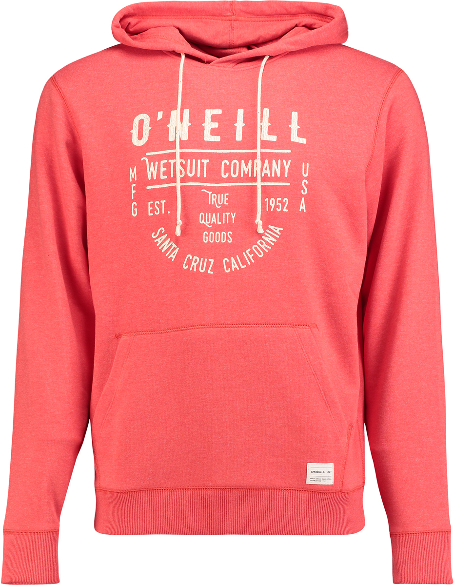 Худи мужское ONeill Lm Pch Salinas Hoodie, цвет: оранжевый. 7A1420-3077. Размер L (50/52)7A1420-3077 Худи мужское ONeill Lm Pch Salinas Hoodie, цвет: оранжевый. 7A1420-3077. Размер L (50/52)7A1420-3077Мужское худи ONeill выполнено из хлопка с добавлением полиэстера. Модель имеет длинные рукава, капюшон с затягивающимся шнурком и карман-кенгуру спереди. Манжеты рукавов и низ изделия отделаны эластичным материалом в рубчик. На груди худи дополнено надписями.