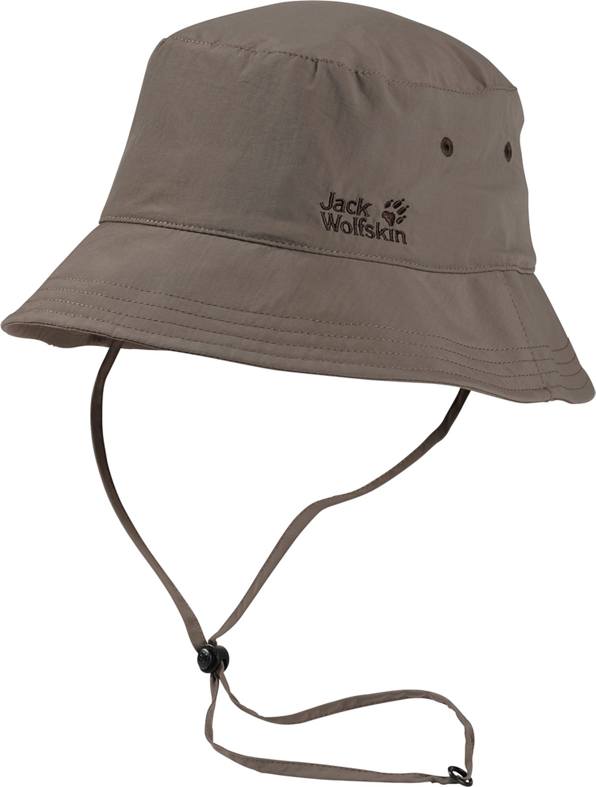 Панама Jack Wolfskin Supplex Sun Hat, цвет: темно-бежевый. 1903391-5116. Размер L (57/60)1903391-5116 Панама Jack Wolfskin Supplex Sun Hat, цвет: темно-бежевый. 1903391-5116. Размер L (57/60)1903391-5116Панама Jack Wolfskin Supplex Sun Hat станет отличным дополнением к вашему гардеробу. Изготовлена из высококачественного материала она хорошо пропускает воздух. Внутри модель дополнена сетчатой вставкой. Панама с высоким солнцезащитным фактором дополнена текстильным шнурком с пластиковым фиксатором, что обеспечиваетлучшую фиксацию на голове. На модели предусмотрены вентиляционные отверстия. Оформлено изделие вышивкой в виде логотипа бренда. Такая панама отлично защитит вашу голову от солнца.