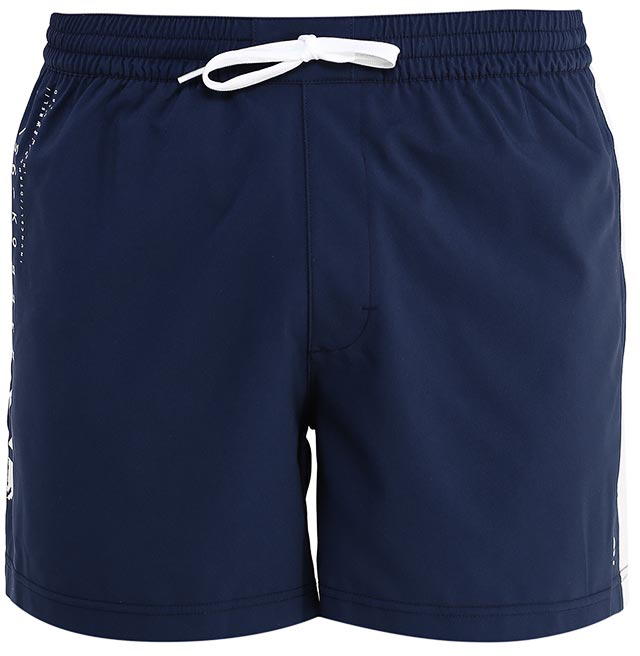 Шорты для плавания мужские Reebok Bw Volley Short, цвет: темно-синий. BK4819. Размер XS (42)BK4819 Шорты для плавания мужские Reebok Bw Volley Short, цвет: темно-синий. BK4819. Размер XS (42)BK4819Мужские шорты Reebok Bw Volley Short классического дизайна выполнены из высококачественного материала. Эти стильные шорты идеально подойдут любителям пляжного волейбола. Пояс на шнурке подчеркнет ваш спортивный настрой, а графические вставки по бокам сделают образ еще более интересным.Накладной карман для мелочей.Стильные графические элементы в дизайне.
