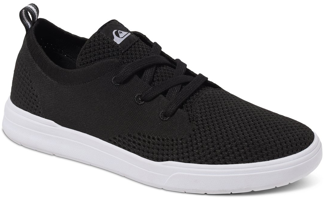 Кеды мужские Quiksilver Shorbreak Stretch Knit, цвет: черный. AQYS700030. Размер 7 (40)AQYS700030 Кеды мужские Quiksilver Shorbreak Stretch Knit, цвет: черный. AQYS700030. Размер 7 (40)AQYS700030Стильные мужские кеды Quiksilver, гарантируют удобство и комфорт вашим ногам. Модель на шнуровке имеет вязаный верх с эластичными зонами, удобный набивной валик для лодыжки, уплотненную пятку, удобную петлю на пятке для того, чтобы тянуть ее при надевании обуви. Специальным образом убранные и сглаженные подкладка и стелька для придания движениям стопы максимальной естественности. Легкая и гибкая компрессионная подошва с прорезями. Данная модель прекрасно сможет подчеркнуть ваш индивидуальный стиль.