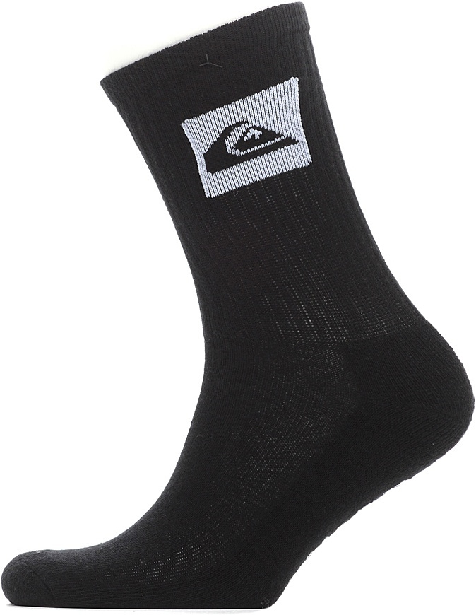 Носки мужские Quiksilver 3 Pack Crew, цвет: черный, белый, серый, 3 пары. EQYAA03482-AST. Размер 8/11 (41/44)EQYAA03482-AST Носки мужские Quiksilver 3 Pack Crew, цвет: черный, белый, серый, 3 пары. EQYAA03482-AST. Размер 8/11 (41/44)EQYAA03482-ASTМужские носки Quiksilver изготовлены из хлопка с добавлением полиэстера и эластана. Модель имеет мягкую эластичную резинку. Носки хорошо держат форму и обладают повышенной воздухопроницаемостью.