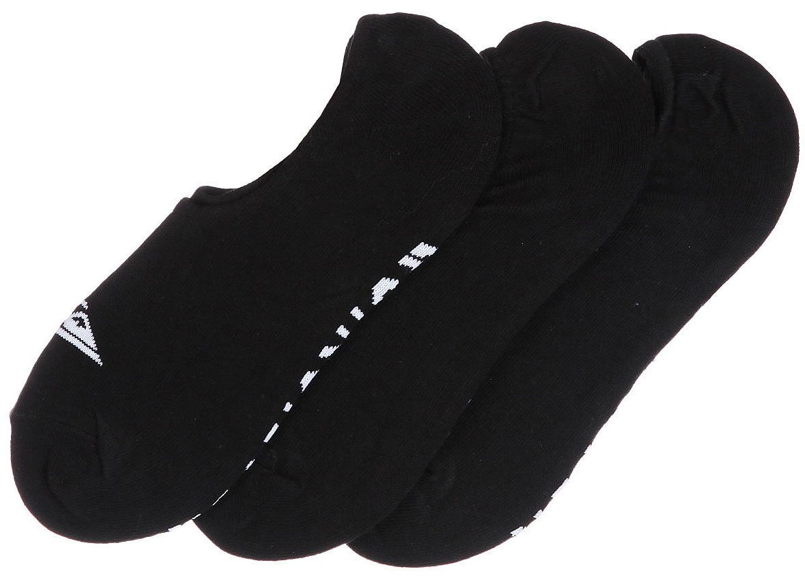 Носки мужские Quiksilver No Show Pack, цвет: черный, 3 пары. EQYAA03484-KVJ0. Размер 6/9 (39/42)EQYAA03484-KVJ0 Носки мужские Quiksilver No Show Pack, цвет: черный, 3 пары. EQYAA03484-KVJ0. Размер 6/9 (39/42)EQYAA03484-KVJ0Мужские носки Quiksilver изготовлены из хлопка с добавлением полиэстера и эластана. Укороченная модель хорошо держит форму и обладают повышенной воздухопроницаемостью.