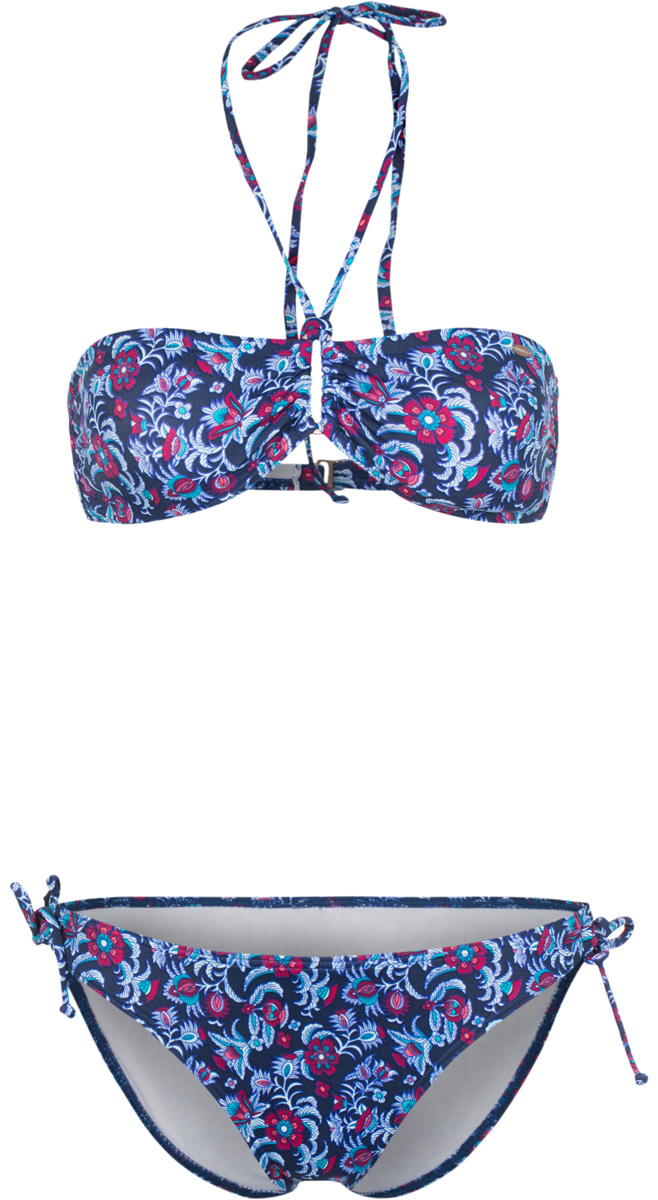 Купальник ONeill Pw Bikini, цвет: синий, красный. 7A8614-5940. Размер 34B (40B)7A8614-5940 Купальник ONeill Pw Bikini, цвет: синий, красный. 7A8614-5940. Размер 34B (40B)7A8614-5940Яркий раздельный купальник ONeill, изготовленный из полиамида с добавлением эластана, быстро сохнет и сохраняет первоначальный вид и форму даже при длительном использовании. Лиф-бандо завязывается на эластичные завязки на шее и застегивается на застежку на спине. Трусики-бикини имеют стандартную посадку и завязки по бокам для регулировки посадки. Модель оформлена оригинальным принтом.