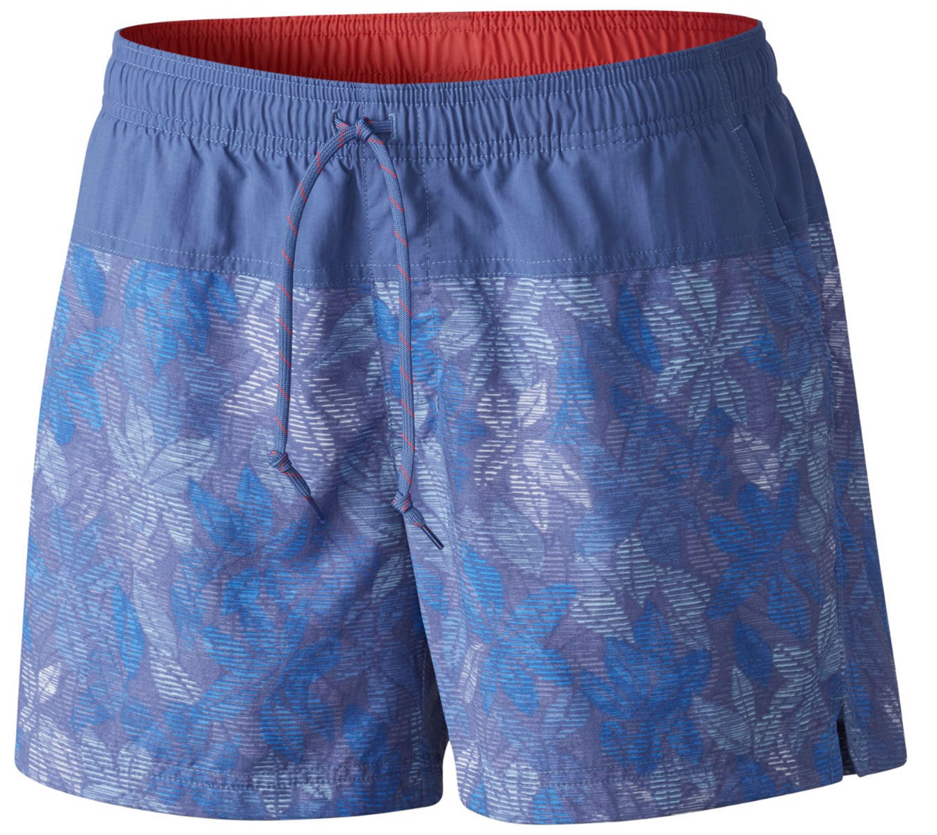 Шорты пляжные женские Columbia Sandy River Printed Short, цвет: синий. 1712001-508. Размер S (44)1712001-508 Шорты пляжные женские Columbia Sandy River Printed Short, цвет: синий. 1712001-508. Размер S (44)1712001-508Женские шорты Columbia Sandy River Printed Short выполнены из быстросохнущего нейлона. Легкий материал обеспечивает хороший воздухообмен. Технология Omni-Shade блокирует вредное солнечное излучение. Модель имеет широкую эластичную резинку на поясе. Объем талии регулируется при помощи шнурка. Шорты дополнены двумя втачными карманами спереди и одним карманом на молнии сзади.