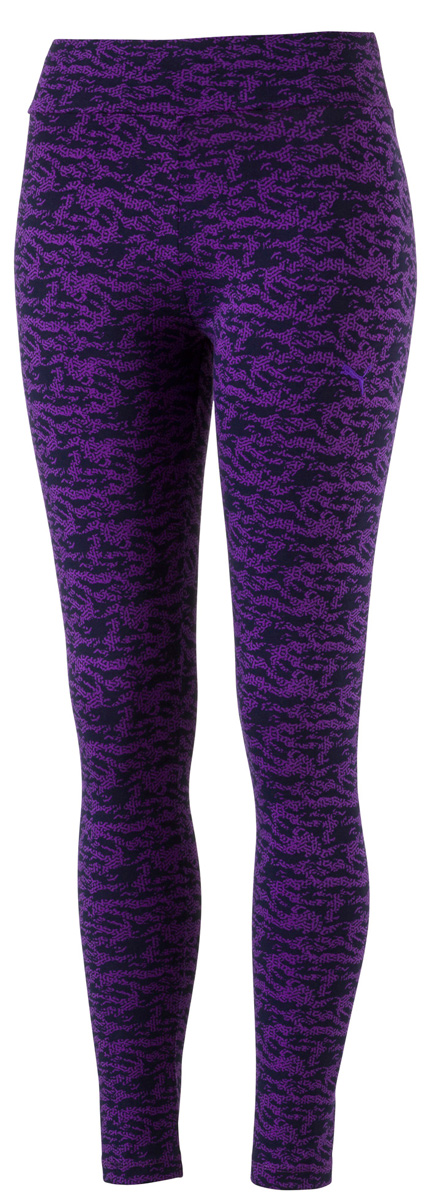 Леггинсы женские Puma Summer Aop Leggings, цвет: фиолетовый. 59076929. Размер XS (40/42)59076929 Леггинсы женские Puma Summer Aop Leggings, цвет: фиолетовый. 59076929. Размер XS (40/42)59076929Удобные и элегантные женские леггинсы Puma Summer Aop Leggings идеально подчеркнут достоинства вашей фигуры благодаря эластичному поясу и плотному прилеганию. Выполнены из высококачественного материала. Изделие украшает графический резиновый принт и вышитый фирменный логотип PUMA.