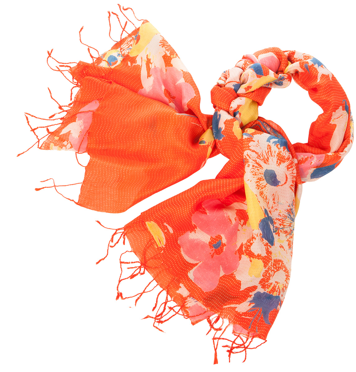 Палантин женский Michel Katana, цвет: оранжевый, желтый, синий. S30-BRUSH.FLOWER/ORANGE. Размер 110 x 180 смS30-BRUSH.FLOWER/ORANGE Палантин женский Michel Katana, цвет: оранжевый, желтый, синий. S30-BRUSH.FLOWER/ORANGE. Размер 110 x 180 смS30-BRUSH.FLOWER/ORANGEСтильный женский палантин Michel Katana станет великолепным завершением любого наряда. Палантин изготовлен из шелка и оформлен ярким принтом. По краям модель дополнена неширокой бахромой. Изящный палантин поможет вам создать изысканный женственный образ, а также согреет в непогоду.