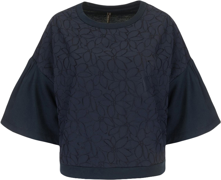 Толстовка женская Baon, цвет: темно-синий. B117002_Dark Navy. Размер S (44)B117002_Dark Navy Толстовка женская Baon, цвет: темно-синий. B117002_Dark Navy. Размер S (44)B117002_Dark NavyТолстовка женская Baon выполнена из полиэстера и хлопка. Модель с круглым вырезом горловины и короткими рукавами.
