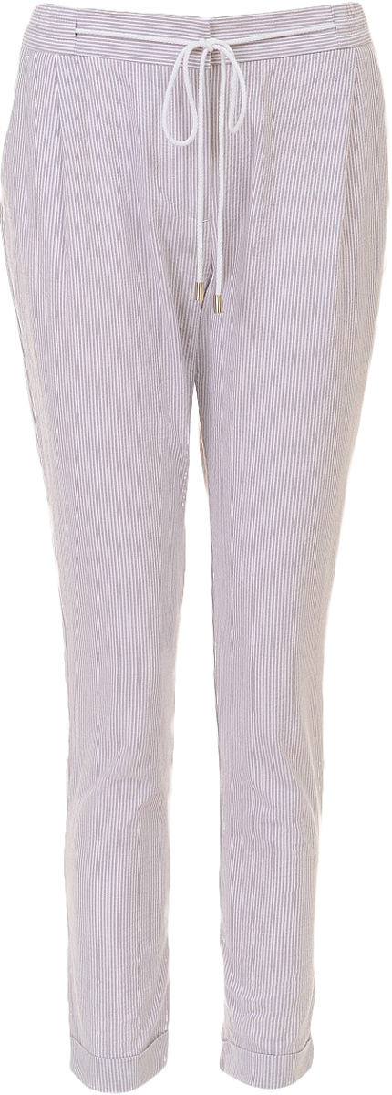 Брюки женские Baon, цвет: бежевый. B297023_Pastel Striped. Размер M (46)B297023_Pastel Striped Брюки женские Baon, цвет: бежевый. B297023_Pastel Striped. Размер M (46)B297023_Pastel StripedБрюки женские Baon выполнены из натурального хлопка. Брюки застёгиваются на молнию и потайные крючки. Слегка зауженные штанины декорированы отворотами.