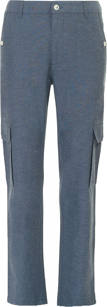 Брюки мужские Baon, цвет: синий. B797015_Deep Navy. Размер XL (52)B797015_Deep Navy Брюки мужские Baon, цвет: синий. B797015_Deep Navy. Размер XL (52)B797015_Deep NavyБрюки мужские Baon выполнены из льна и хлопка. Брюки имеют шесть карманов с застёжками-пуговицами. Изделие застёгивается на молнию и пуговицу. Пояс дополнен шлёвками для ремня.